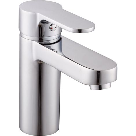 Primaster Waschtischarmatur Paris Wasserhahn Einhand-Waschtischbatterie Chrom (1/2)