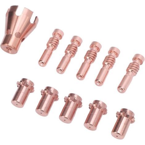 11pcs SET MIG Souding Gun Accessory Kitter Cutter PCT80 Electrodes TIPS Couvertures de Protection avec Boîte de Rangement pour KP2062-3B1 KP2065-1