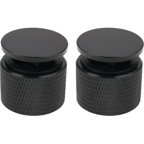 Lot de 2 attaches de casque de soudage style pipeliner 22 mm Filetage 5,8 mm Noir Boucles à dégagement rapide Compatible avec 3 miroirs 100 pour hotte de soudage (1/5)