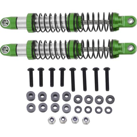 1 Paire d'amortisseurs métalliques 102mm avant/arrière pour véhicules radiocommandés Axial SCX10 1/10 - Pièces de rechange RC (1/5)