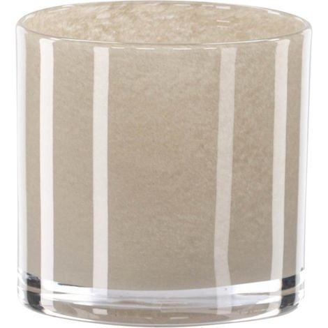 Photophore Déco "Gloria" 10cm Beige (1/5)