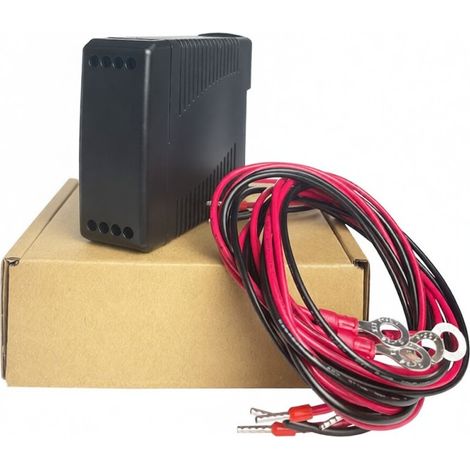 Égaliseur de batterie 12 V 10 A avec écran LCD, pour batteries au plomb-acide connectées en parallèle ou en série (48/60/72/96/110/220/240 V), installation par encliquetage sur rail. (1/5)
