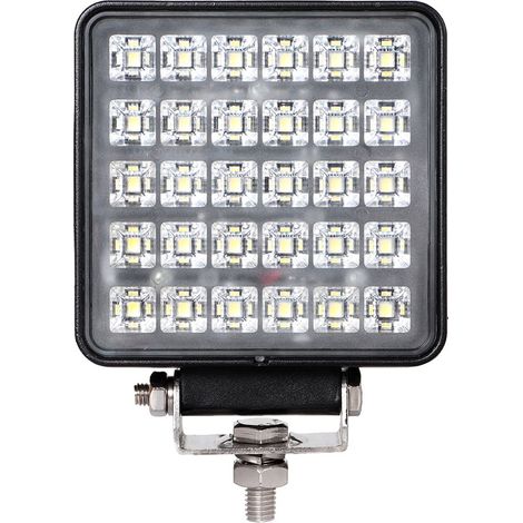 Faro de trabajo cuadrado 30 leds, 2700 lm, 9 - 32 v, ip67