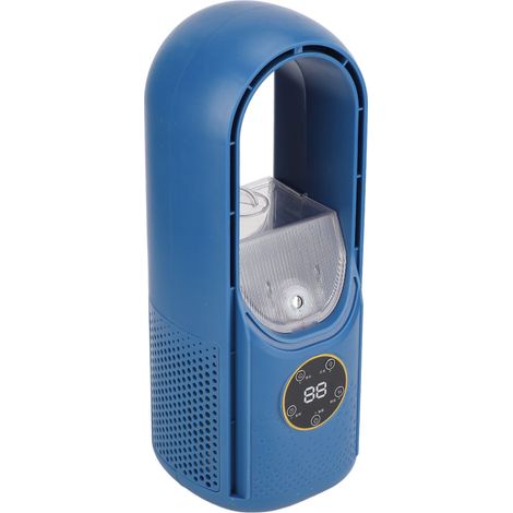 Ventilateur tour multifonctionnel USB sans pales avec brumisateur et humidificateur intégré, idéal pour la maison, le dortoir ou le bureau. (1/5)