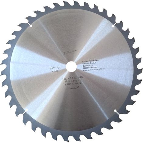 TrendLine Kreissägeblatt Ø 400 mm Bohrung Ø 30 mm Kreissägeblatt