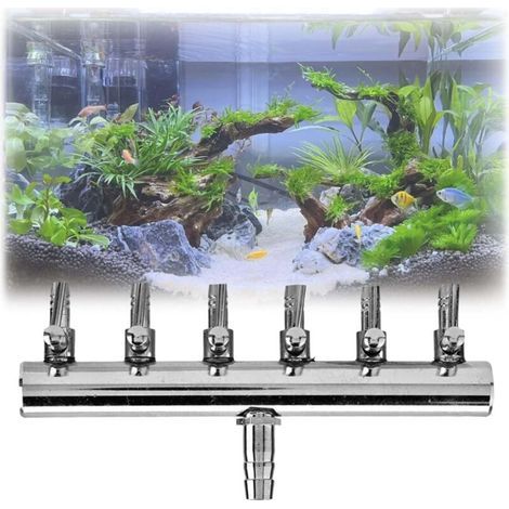 Luftverteiler aus Edelstahl für Aquarien, 4-6 mm Kopf, geeignet für Aquarien und Fischteiche. (1/4)