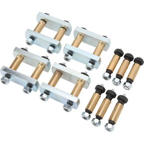 Hochleistungs-Schäkel-Upgrade-Kit, Stahl-Tandemachse für CRE3000 Stock Equaflex mit 2,25-Zoll-Schäkeln. (1/5)