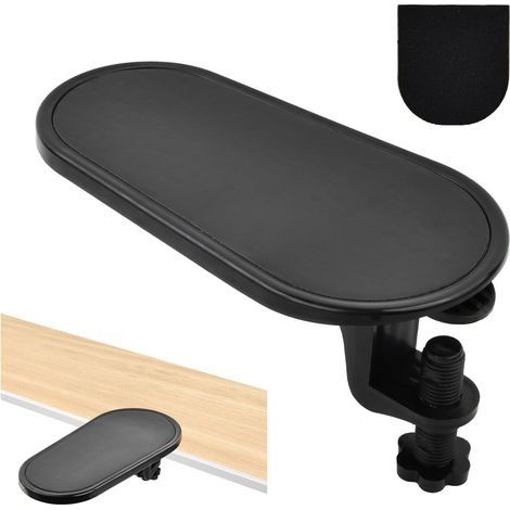 Support de Poignet Support Pour Ordinateur Support Pour Accoudoirs de Souris Extendeur de Bureau Support de Bras Rotatif Protège - Poignets (1/5)