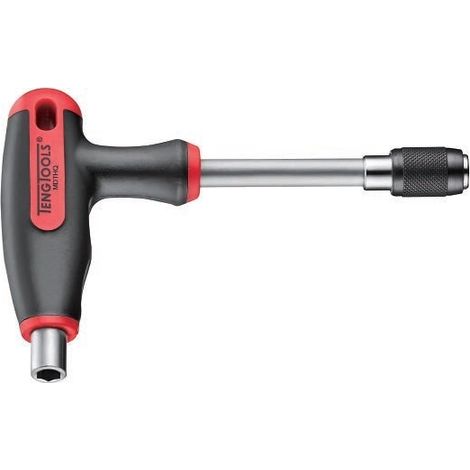 Destornillador de puntas de mandril rápido con mando en T 1/4 " MDTHQ TENGTOOLS