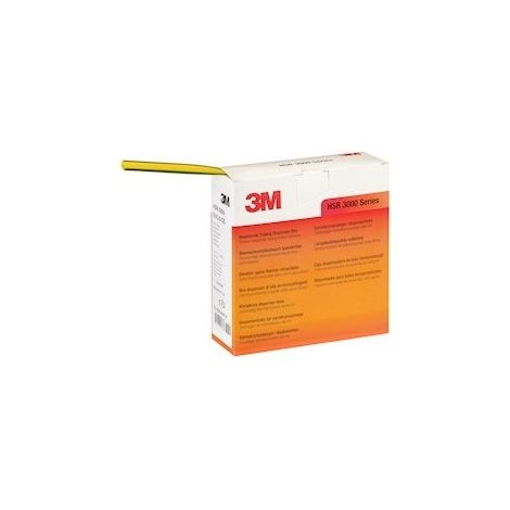 3M 85831 HSR 3000 6/2mm Heat Shrink Tubing x10m - green-yellow