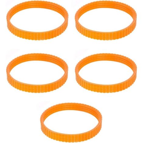[MAI USATO]Confezione da 5 cinghie di trasmissione per pialla elettrica Orange 1900B da 9,6 mm (1/4)