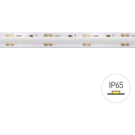 Striscia Led Blu 24v 15w/m Ip65 Cob 5m 264075-6238