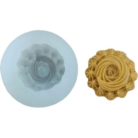 Moule à Bougie et Savon Parfumée en Silicone - Idée Cadeau pour Amateurs de DIY (1/4)