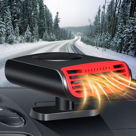 Car Heater, 12V 2 in 1 Portable Fast Heating Fan, 150W 360 Degree Rotation (1/5)