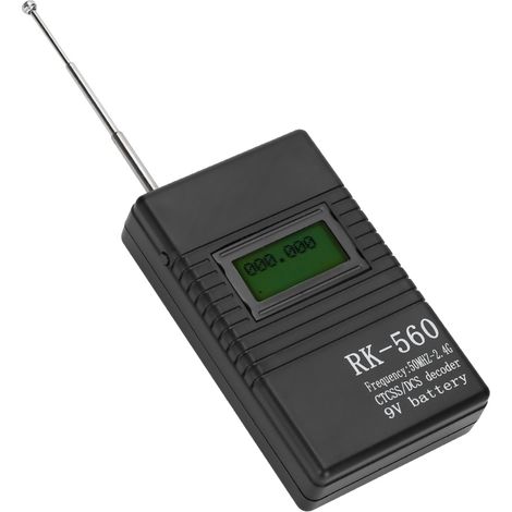 Fréquencemètre portable RK560 précis (50 MHz - 2,4 GHz) pour le test de fréquence radio. (1/5)