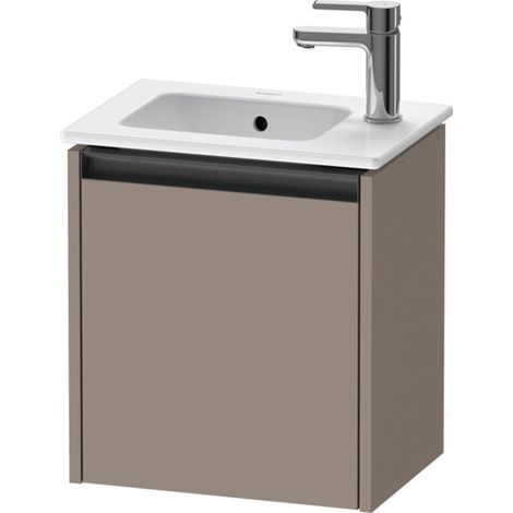 Duravit Ketho.2 Waschtischunterbau wandhängend, 1 Tür, Anschlag (1/2)