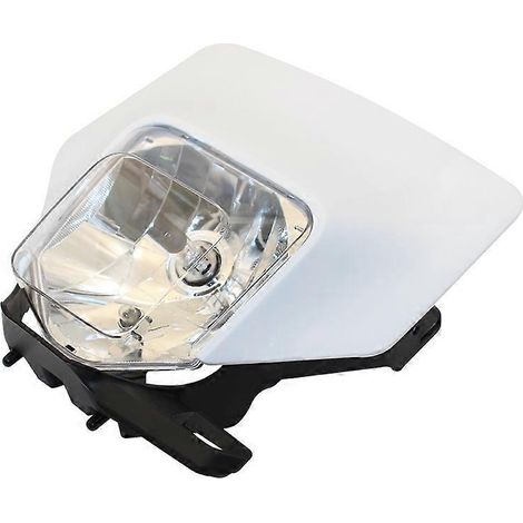 Phare avant universel modifié pour moto tout-terrain Hoosiwana blanc Kevis (HL107-0-1) - Livraison constante (1/5)