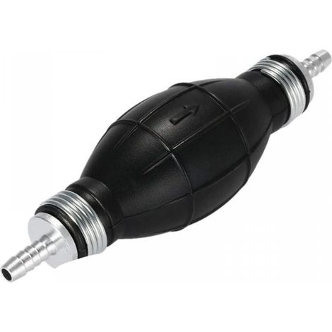 8-mm-Kraftstoffvorförderpumpe für Boote, Aluminium, Benzin-, Dieselpumpe, Universalpumpe für Benzin, Öl, Wasser, Kraftstoffumfüllpumpe, Kfz- und Gartenpumpe