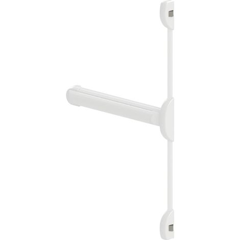 Serrure barre Anti Panique Touch Bar 2 Points lateraux DOM Metalux Couleur - Blanc (1/2)