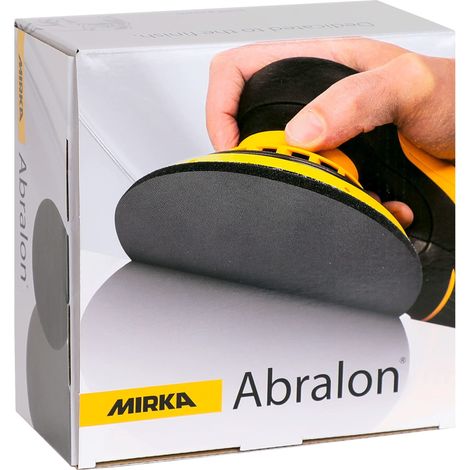 Mirka Abralon Mola lucidante Ø 125 mm a strappo grana 360, 20/confezione, per levigare e lucidare vernice, legno, plastica