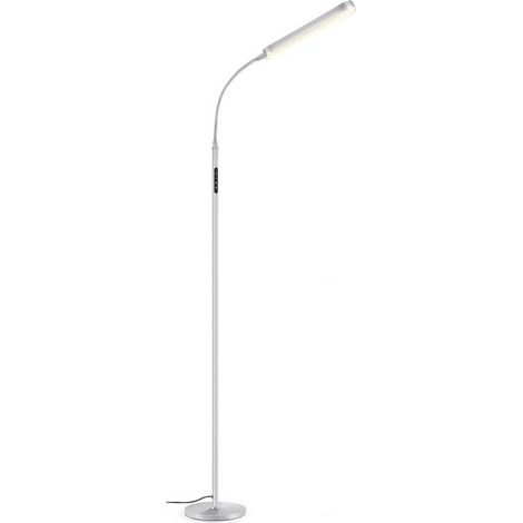 Lámpara de pie OUTON, 12W, CCT, Regulable, Nickel, 3000-4000-6000K (1/4)