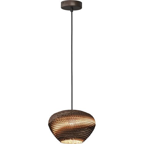 Pensez à une lampe pendante en papier Cartone Ø 24cm - 2510-15-24 (1/3)