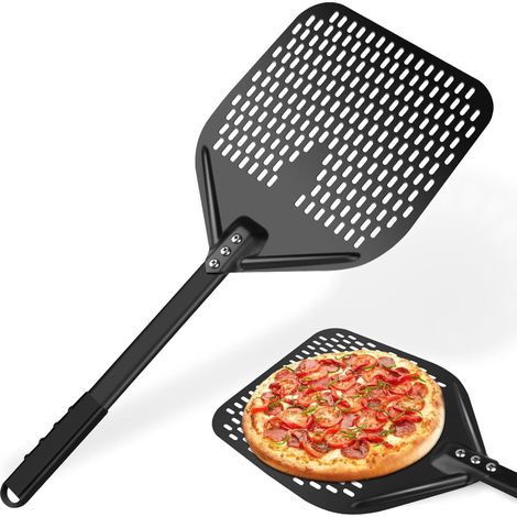 Pizzaschieber Aluminium, Pizzaschaufel, Brotschieber, grand Fläche (1/5)