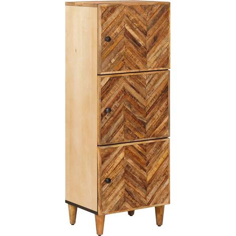 Storage Cabinets Brown 40 x 33.5 x 110 cm Solid Mango Wood vidaXL