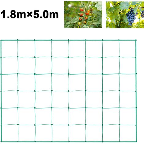 Filet de treillis vert pour plantes grimpantes, filet de jardin pour plantes grimpantes, filet pour fruits et légumes (1/5)