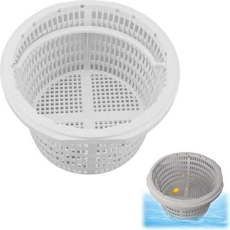 x 19 cm Poolskimmerkorb mit ergonomischem ABS-Griff zur Wasserreinigung (1/5)