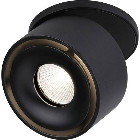 Paulmann 93370 Spircle Luminaire à LED encastrable LED LED intégrée 8 W noir (mat) (1/5)
