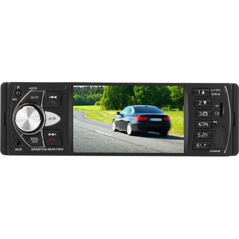 Autoradio MP5 mains libres de 4,1 pouces avec microphone Bluetooth (1/5)