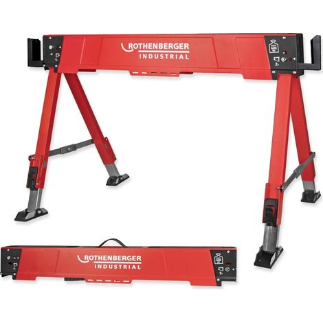 ROTHENBERGER Industrial Caballete de trabajo plegable - 1500005580 (1/5)