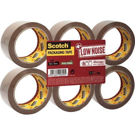 Scotch S5066B6 S5066B6 Ruban adhésif d'emballage marron clair (L x l) 66 m x 50 mm 1 pc(s) (1/5)