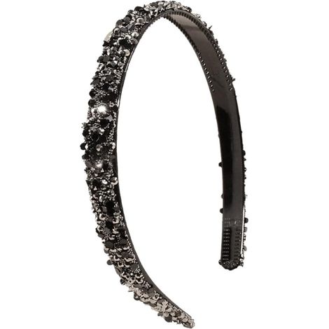Funkelndes Haarband (Damen) – Strasssteine, rutschfest, leicht, Kunststoff, Haaraccessoire (1/5)