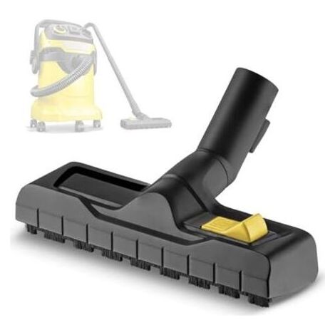 35mm Brosse De Sol Pour Kärcher WD3, WD4, WD5, WD6,De Rechange Le Port de La Brosse Peut Changer de Sol Sec/Humide (1/5)