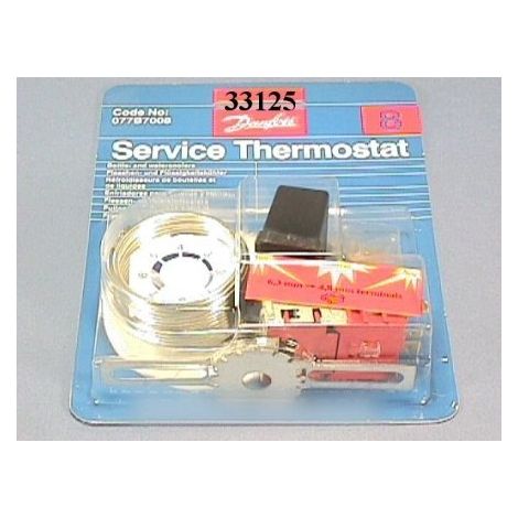 Thermostat pour Réfrigérateur, Congélateur DANFOSS 077B7008 (1/2)