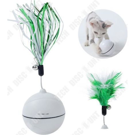Jouet pour animaux de compagnie TD Balle automatique LED Entraînement intuitif pour environnements intérieurs (1/4)