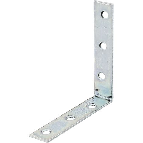 Équerre de chaise – galvanisée Sendzimir – 90 x 90 x 19 mm –Set de 8 pièces – Marque Alberts