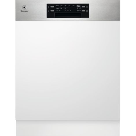 Electrolux – Lave-vaisselle 60cm 13 couverts – 8 programmes dont AutoSense – Technologie AirDry – Charnières FlexiInstall – Inox anti-trace - 13cvts (1/8)