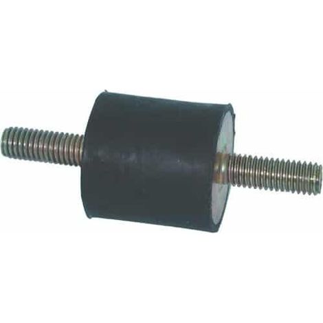 Amortiguador bloque Universal m芒le-m芒le - polea 30mm - longitud 30mm - Filet M8 - longitud filet 18-23mm