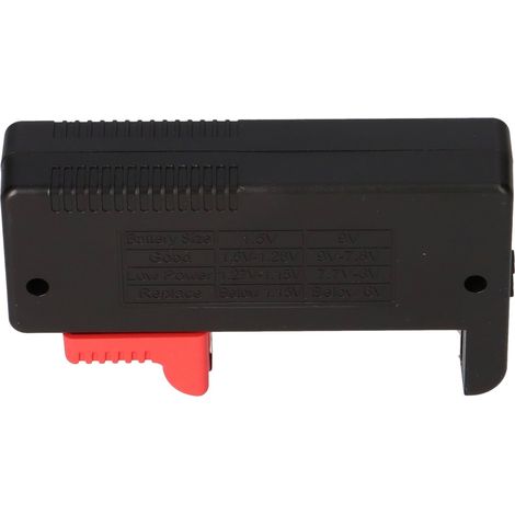kraftmax Batterietester Messbereich (Batterietester) 1,2 V, 1,5 V Akku, Batterie 146699 (1/5)