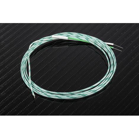 Thermocouple type K Ø 0.3mm, L 2m, +400°C max à Câble ( Prix pour 1 )