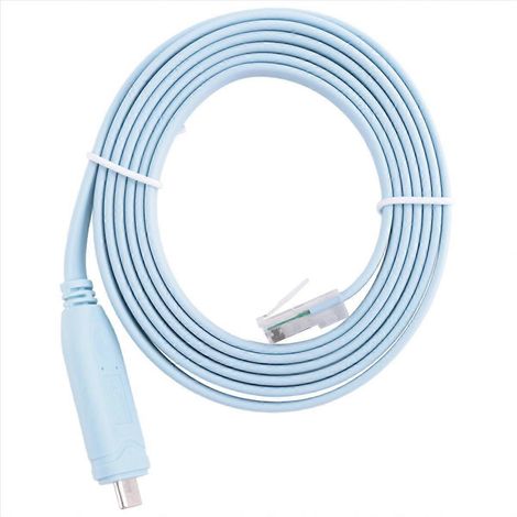 Câble de configuration console USB vers Type C, câble de débogage de routeur série Type C vers RJ45 (1/5)