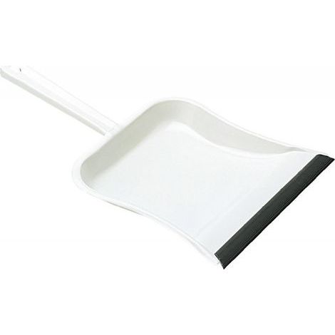 Recogedor metálico de transparente acero inoxidable (1/2)