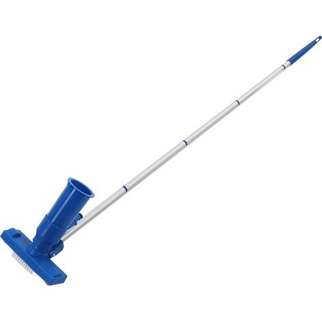 Kit de nettoyage d'aspirateur à jet avec raccord rapide, tige en aluminium et boucle pour sac filtrant, outil de nettoyage de piscine, connecteur conforme aux normes européennes (1/5)