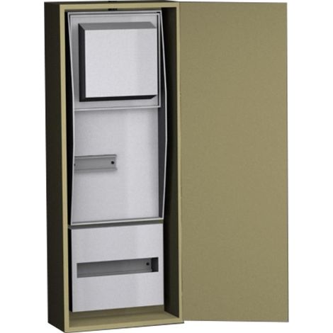 Armoire de comptage IRVE triphasée équipée MICHAUD GE014 (1/2)