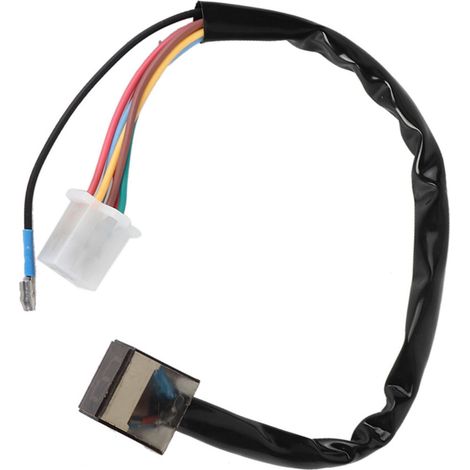 Levier d'embrayage de changement de vitesse noir, indicateur de vitesse de moto, jauge de levier d'embrayage durable, universel pour le remplacement de moto (1/5)