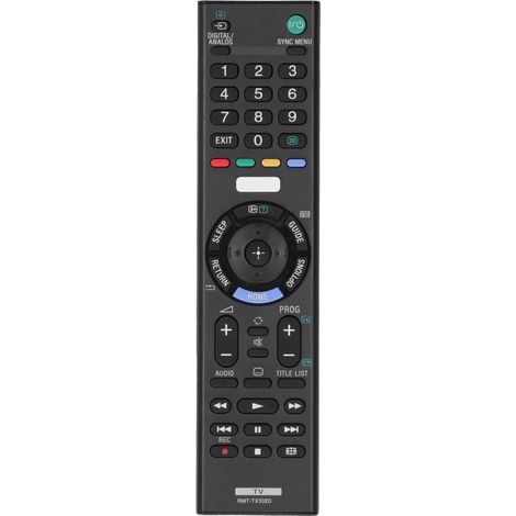 Télécommande pour téléviseur SONY RMTTX102D compatible avec les modèles KDL32R500C, KDL40R550C et KDL48R550C (1/5)