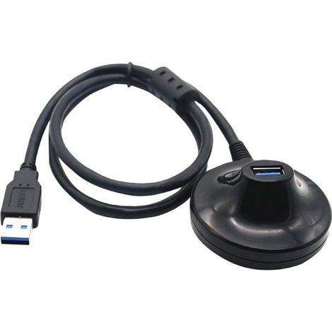 1 m Haute Vitesse USB 2.0 Type Mâle à Femelle USB Sans Fil WIFI Adaptateur Extension Stand Base D'accueil Câble Environ 100 cm USB (1/4)